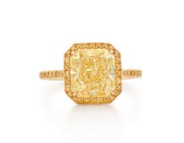 yellow diamond engagement ring