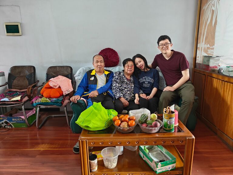 Baishan, Jilin, China - visiting grandparents