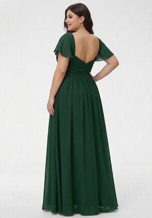 Celebrate love and friendship in the JJ's House Zury A-line Square Chiffon Bridesmaid Dress! Designed to complement any wedding theme with its elegant details and a flattering silhouette, this gorgeous outfit ensures you look stunning while standing by the bride's side on her unforgettable day.
