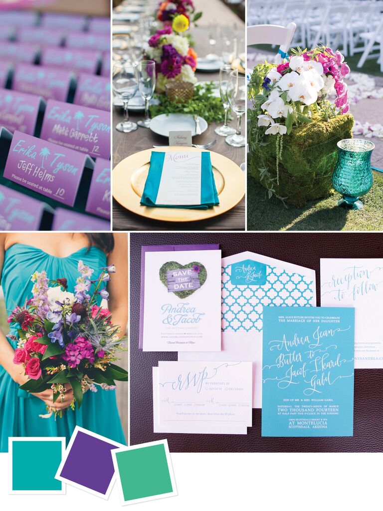 Beach Wedding Color Palettes We Love