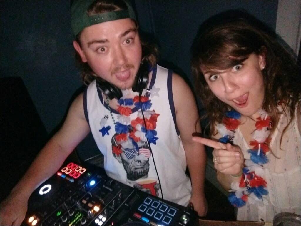 DJing at the Phoenix Co-op
- East Lansing, MI