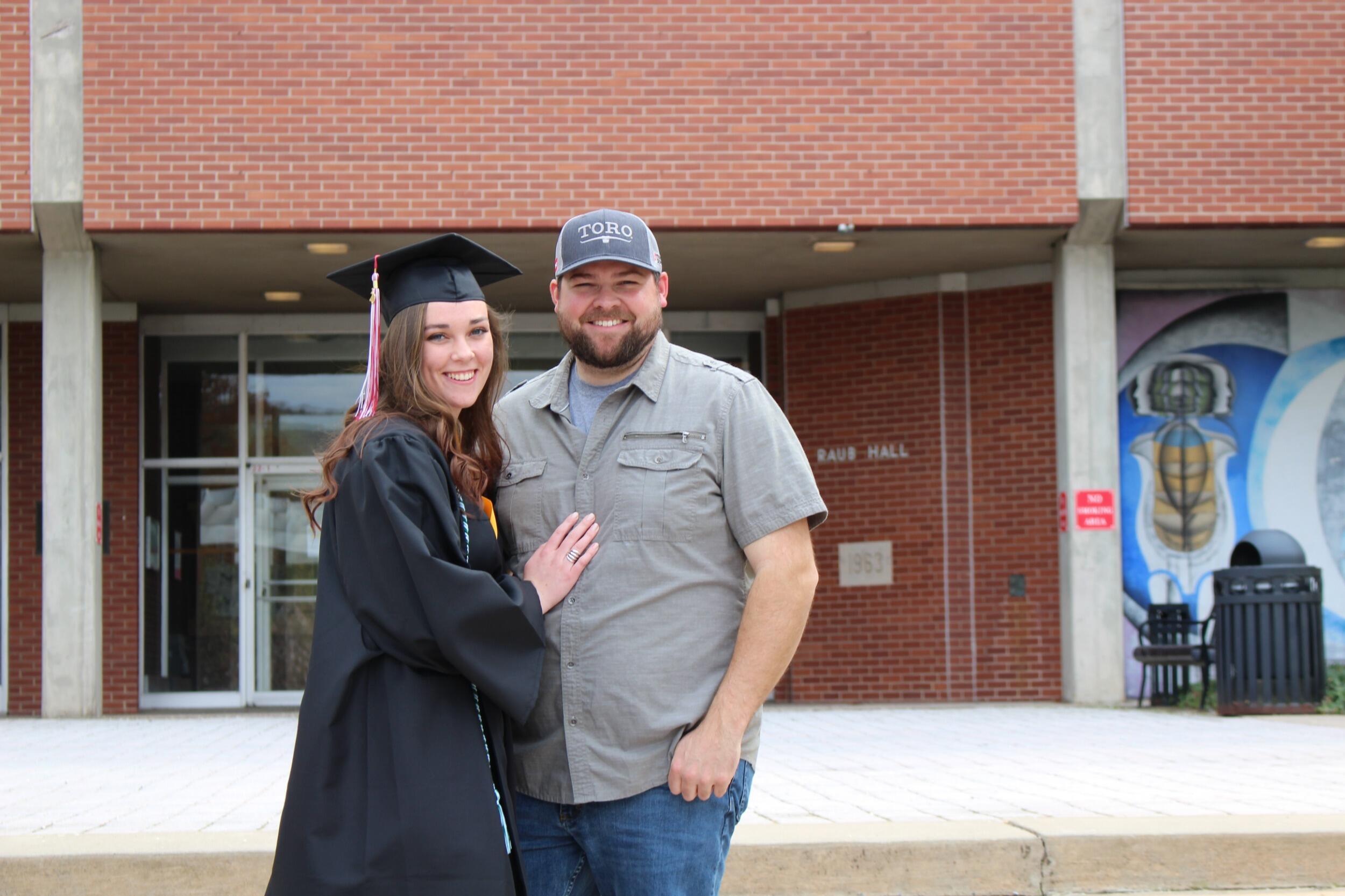 First big milestone! Haley graduated virtually in 2020!