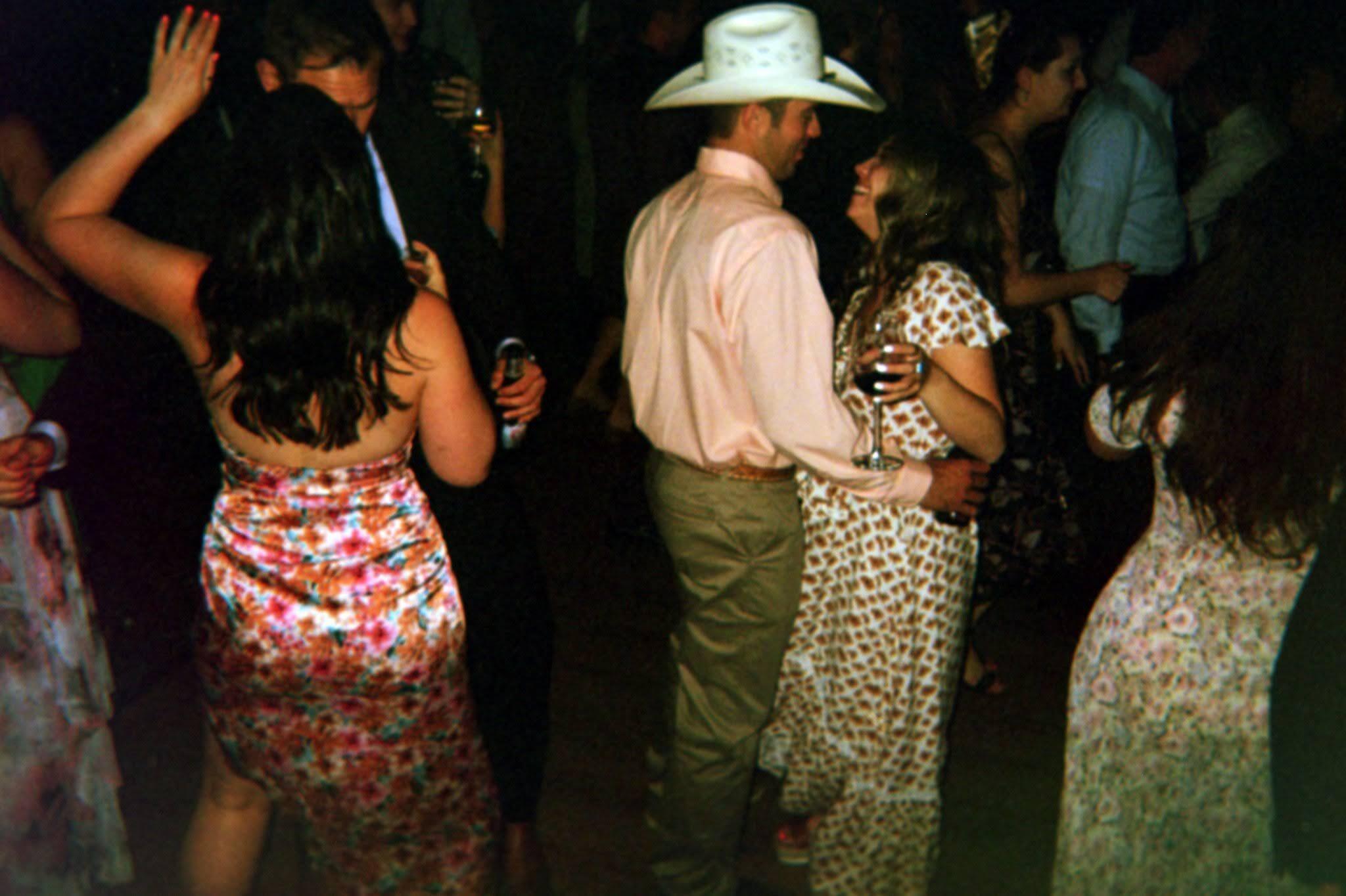 The two went to their first wedding together. Rylie spilt wine on Conner's waterproof shirt and Conner ruled the dance floor for the night. 
