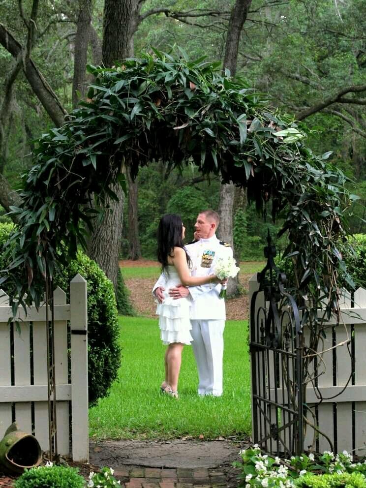 Mel and Dave said, "I do!" on July 4th in Georgia in front of David's side of family and friends.

They've planned to have a proper wedding in Australia and have his and her family and friends present. 