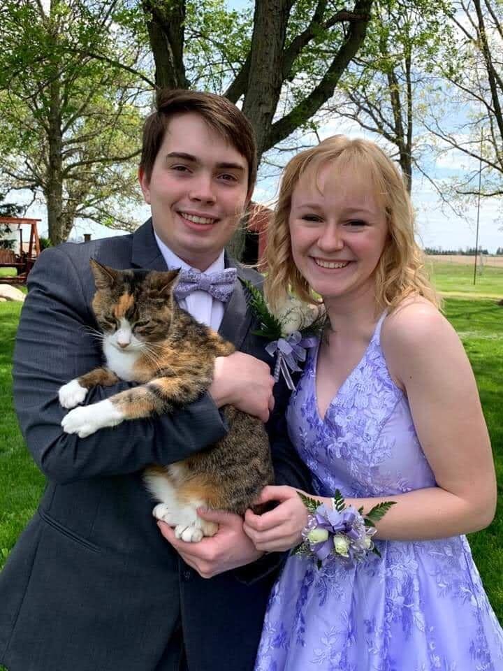 Our first prom