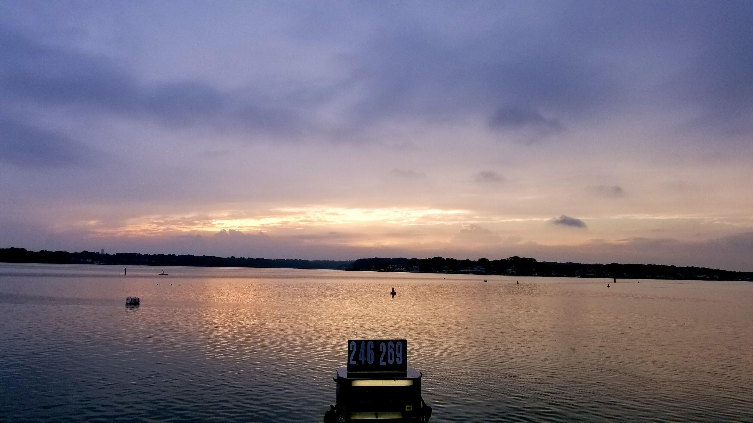 Kyle: This was our second in person date. It was also the night that I officially asked her to be my girlfriend. (Peep the gas prices too).