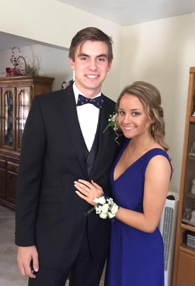 … to our second prom at Duchesne.