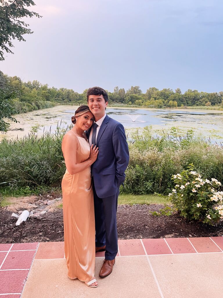 The couple celebrates both Parker's sister and Alexa's sister as they get married in the same weekend. They love celebrating love!
