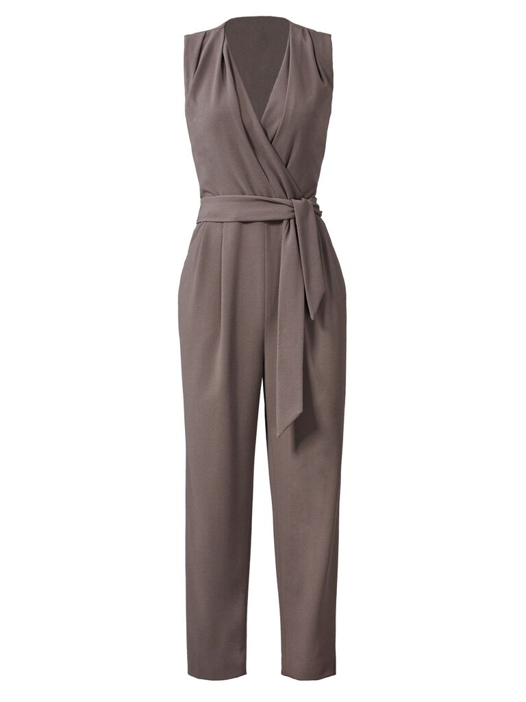 grey jumpsuits for weddings