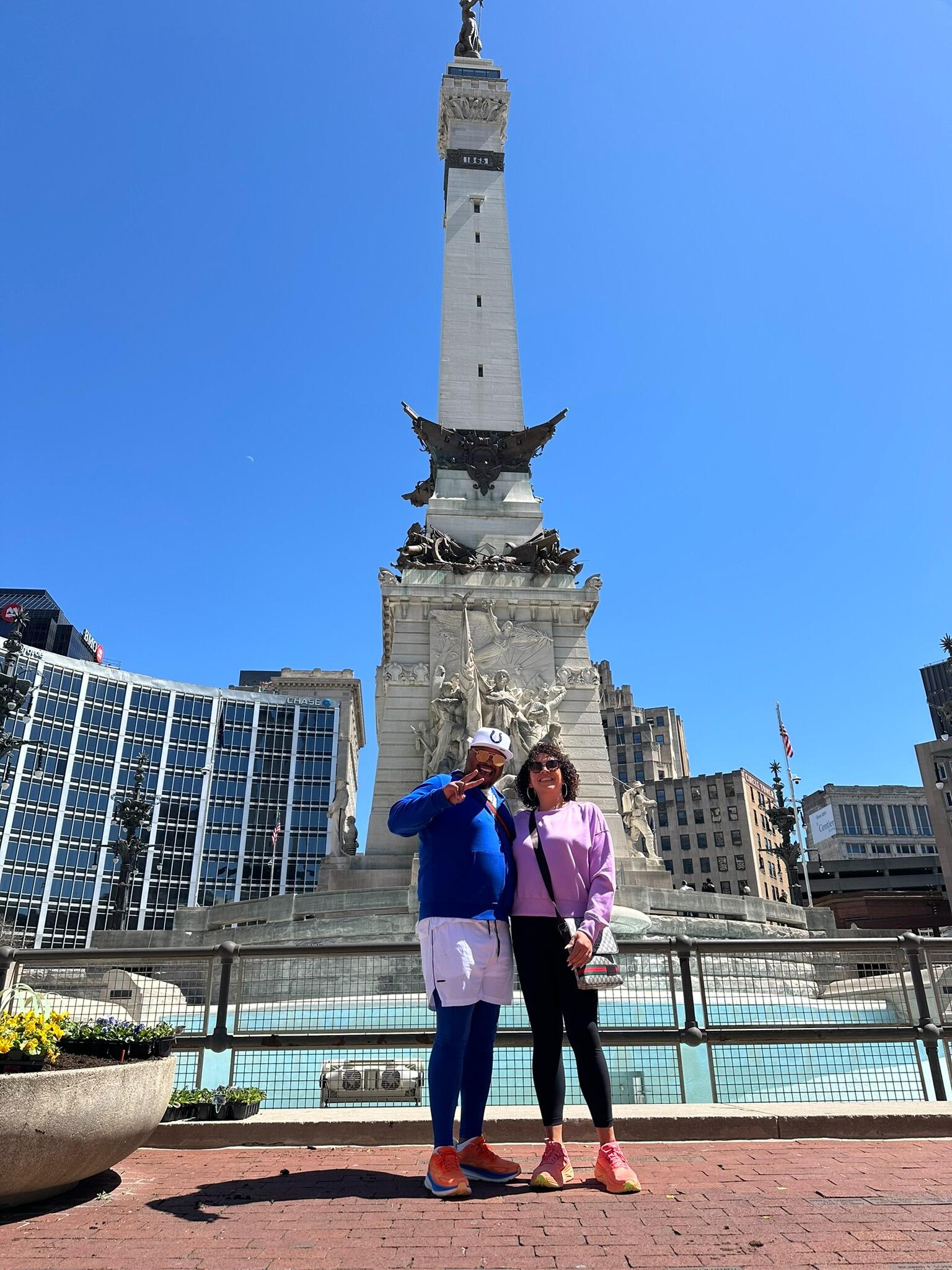 Another major step in their love story is when Kevin shared his birthplace of Indianapolis Indiana with Stephanie on celebration of his 47th birthday. He shared the neighborhood and schools where he grew up. They visited historic sites, ate at famous restaurants, watched a Indiana Pacers game at Gainbridge Fieldhouse, and visited Lucas Oil Stadium where the Indianapolis Colts play football.  Stephanie met all of Kevin's family who immediately grafted her in as one of their own. 