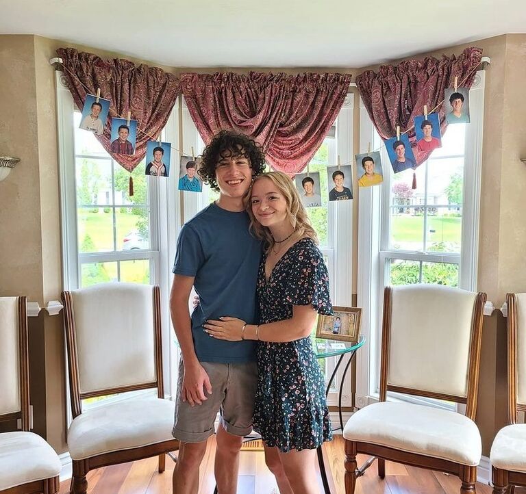 Caleb's graduation party