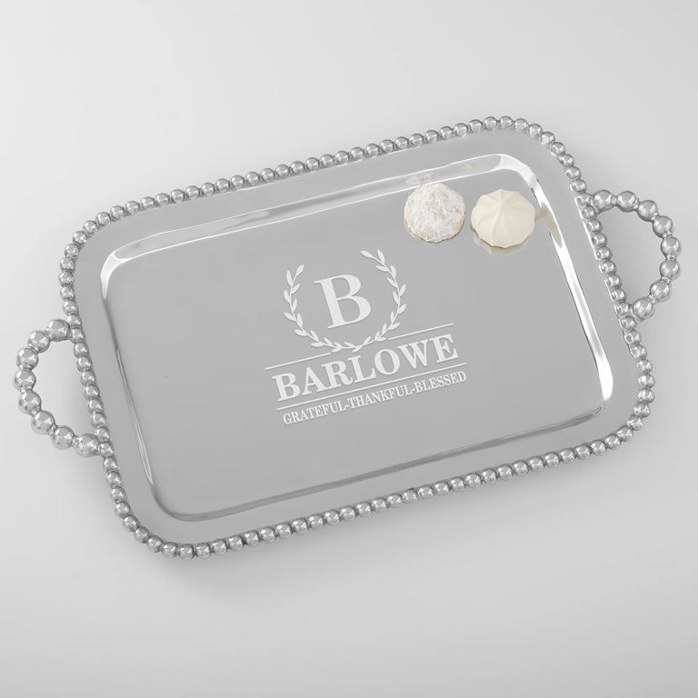 Personalized serving platter