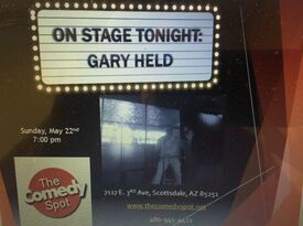 Gary Held Comedy, The "Sit Down" Comic - Comedian - Scottsdale, AZ - Hero Gallery 4