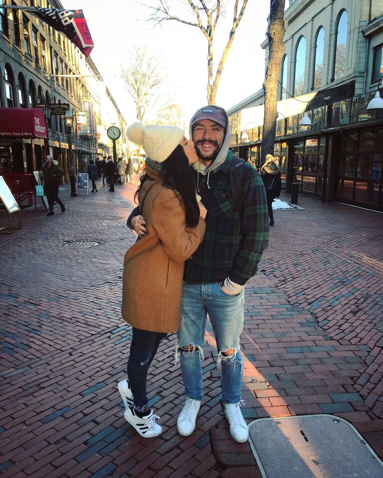 Long Distance - Aimee visits the Boston Boy