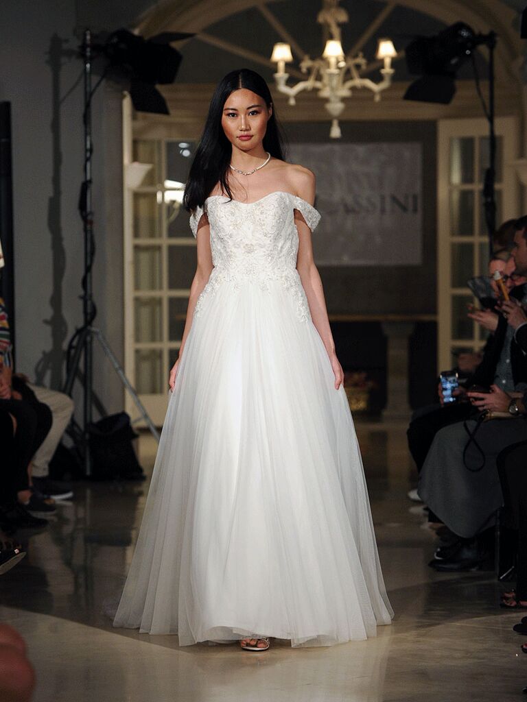 Oleg Cassini Fall 2018 Collection: Bridal Fashion Week Photos