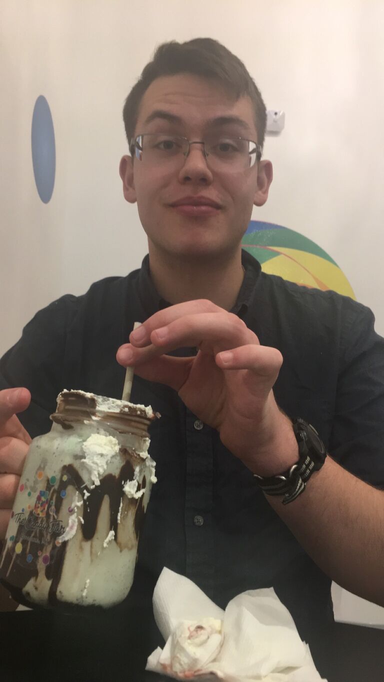 Our first official date (even though we started dating on February 18th, 2019)