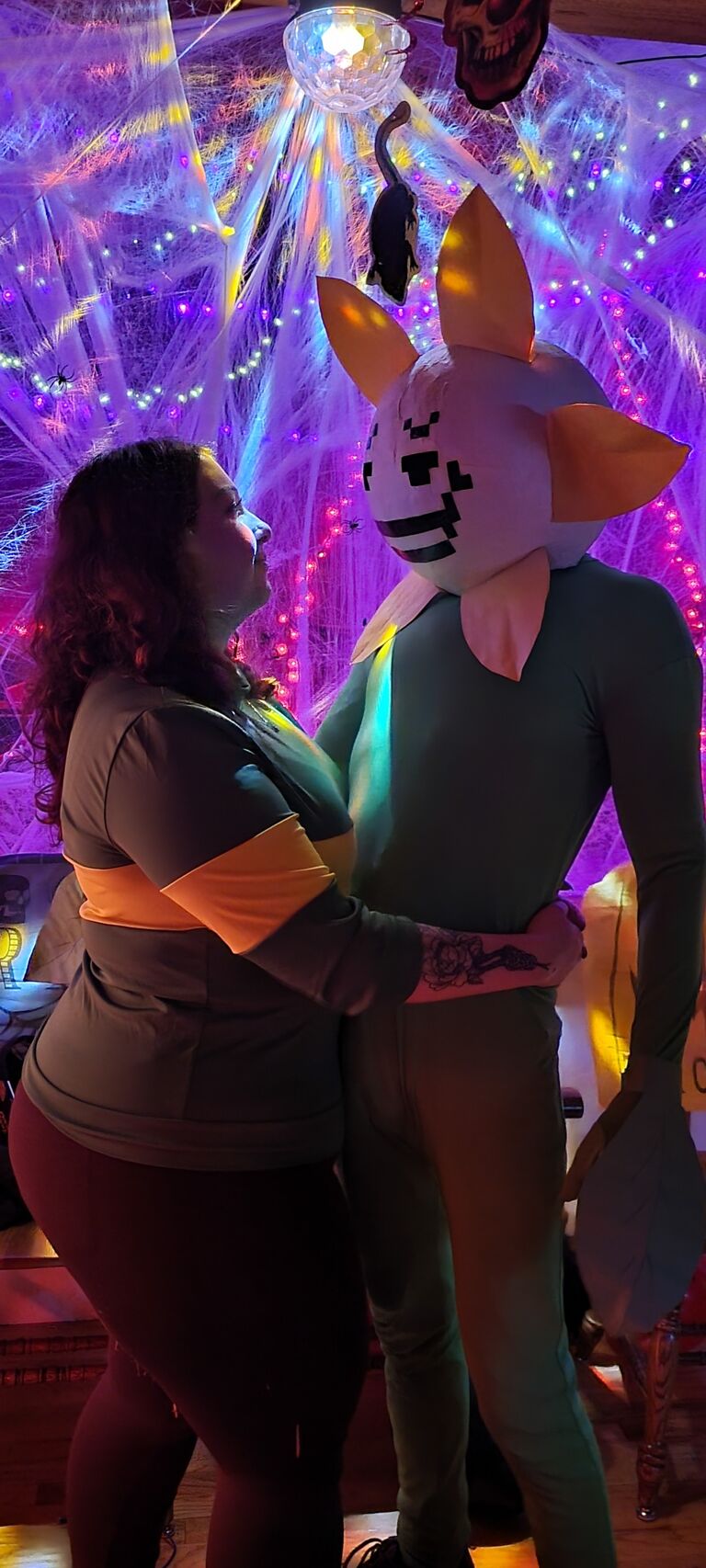 The yearly Halloween party. 