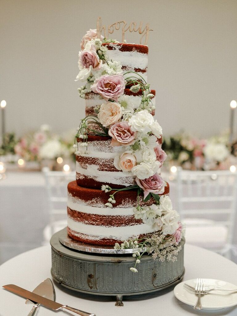 Vanilla Rose Layer Cake - Bakers Table