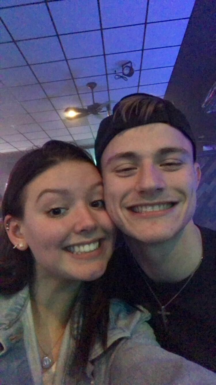 Our first picture together.
