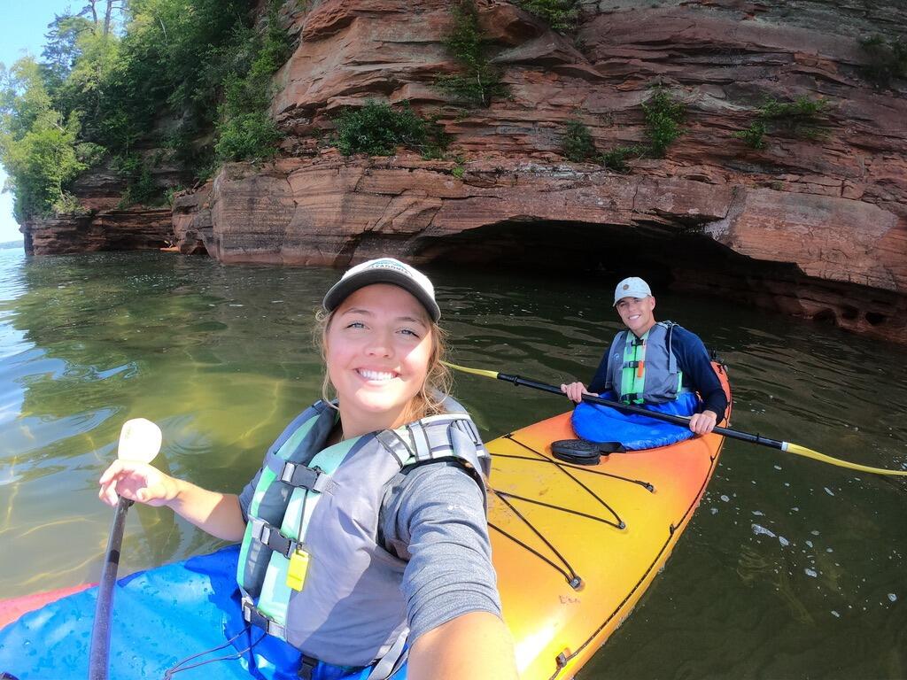 Kayaking at the Apostle Islands