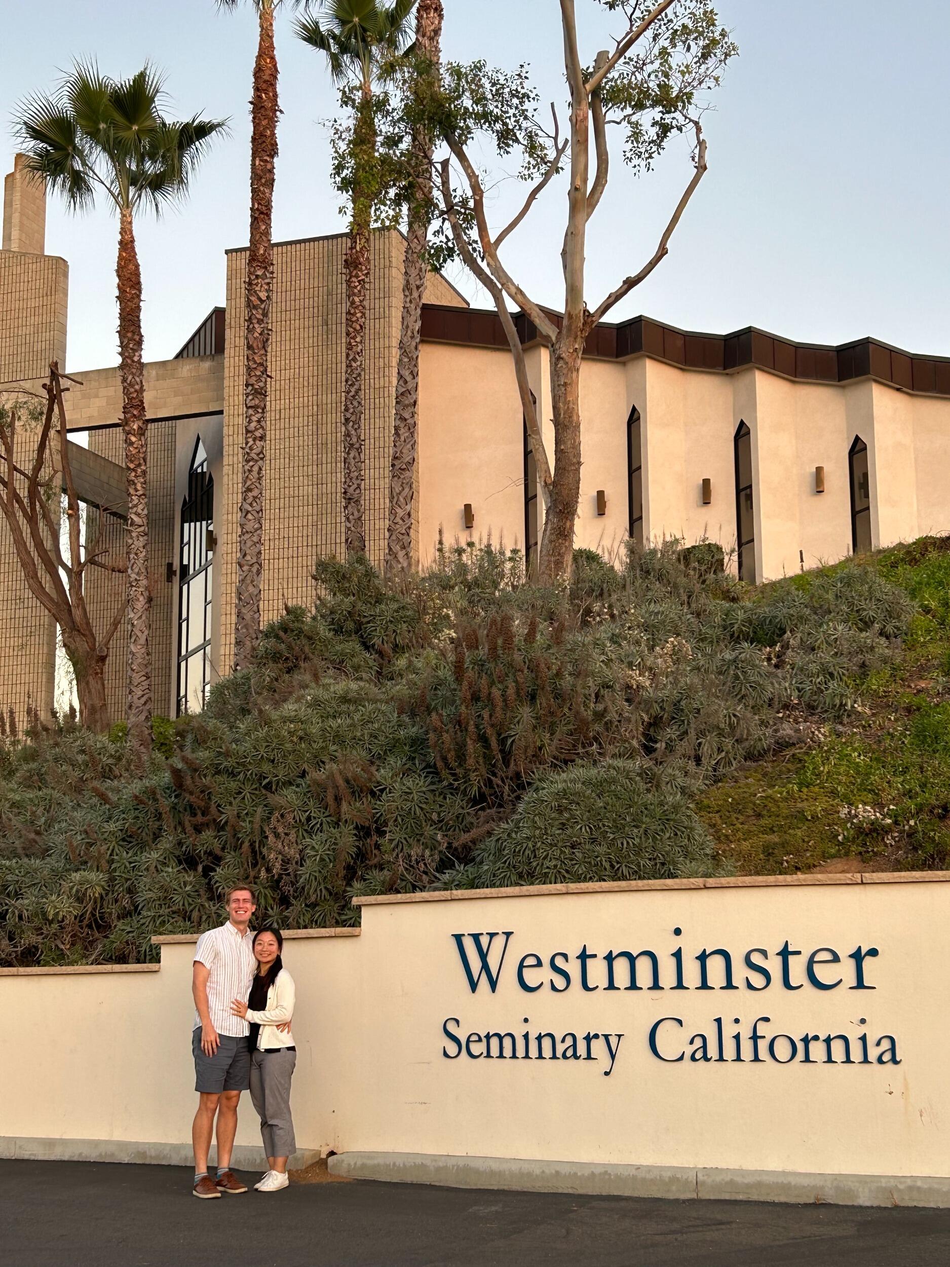 Visiting seminaries together to determine Jacob's next four years of education. After some deliberation, we settled on moving out to Escondido, California together!