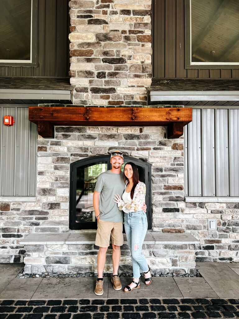 The day we chose our venue!