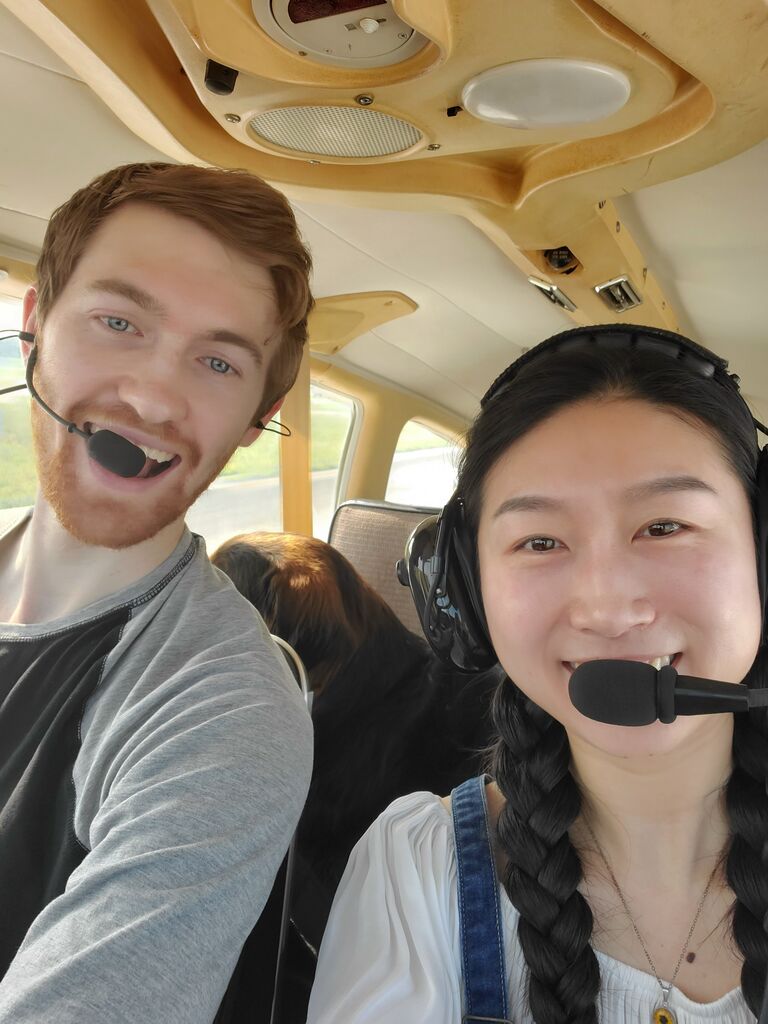 Cross country flying.