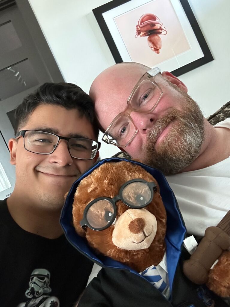 Adopting Bearington from Build-A-Bear