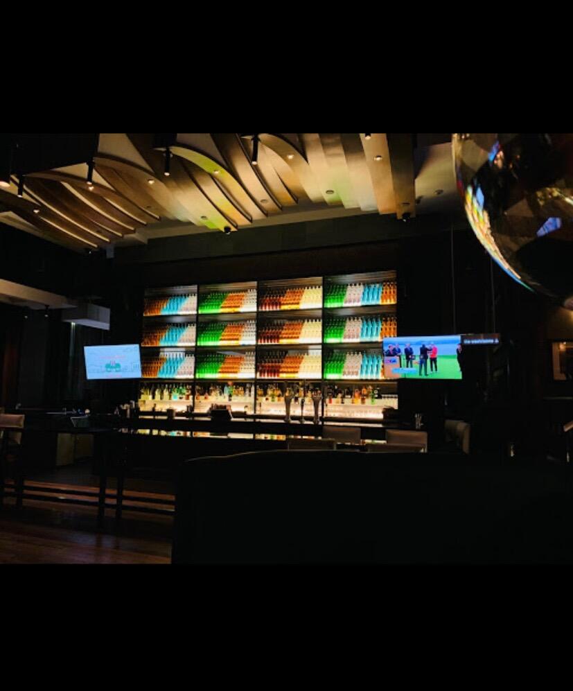 We met while working together at Moxies.