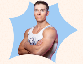 Olympic gymnast Brody Malone