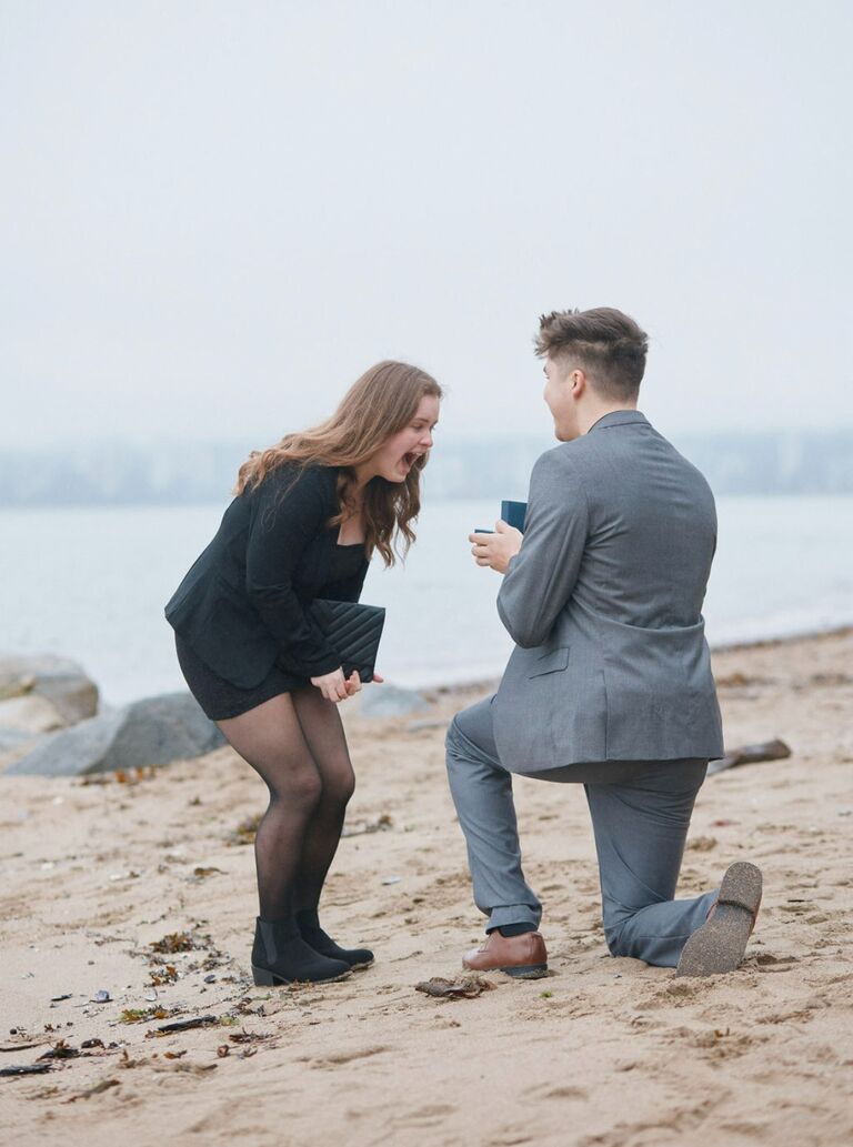 Got engaged in rainy Stanley Park in December with a surprise photographer, the most special day ever!