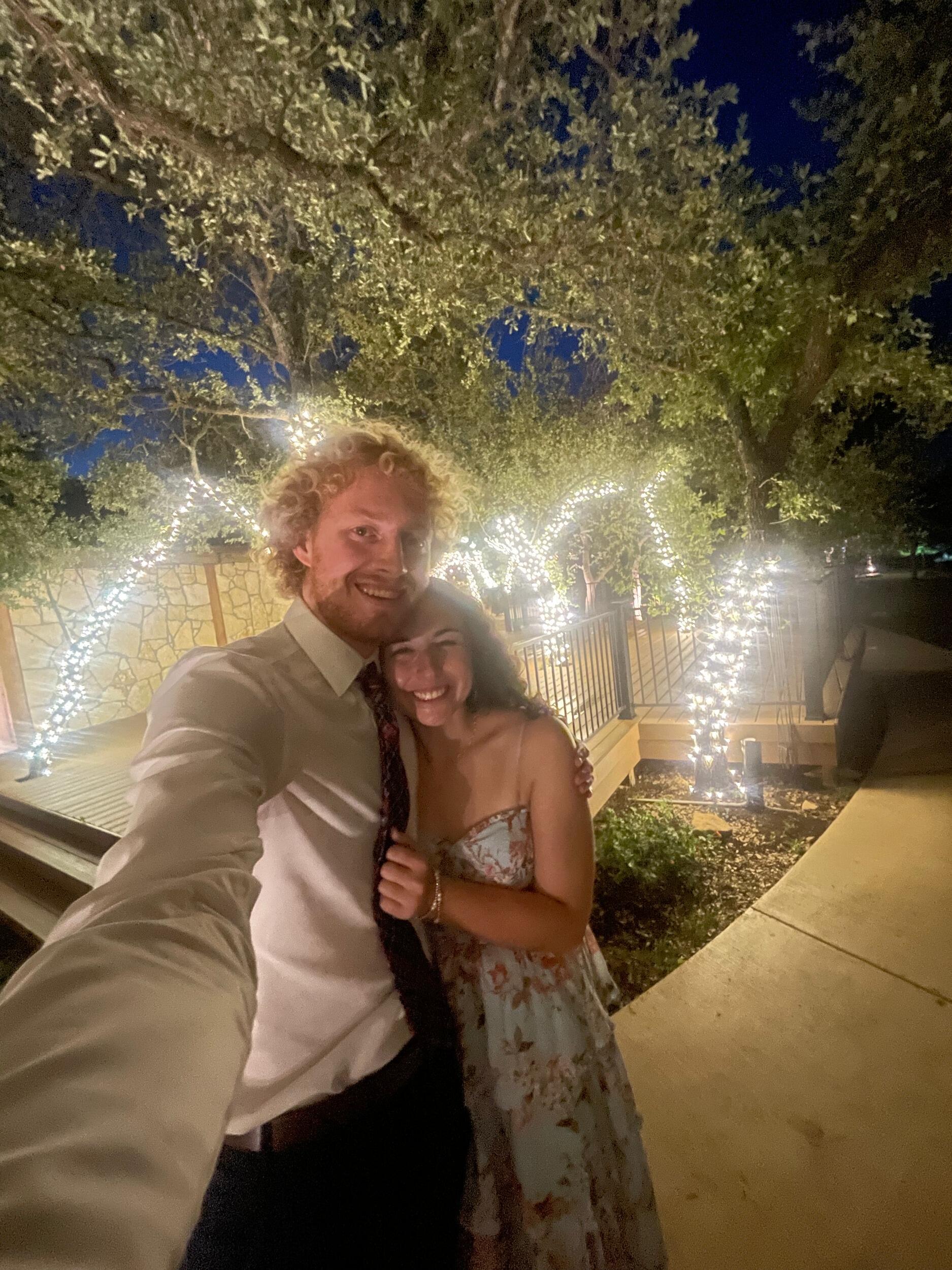 Our first wedding!! Shout out David and Saydie