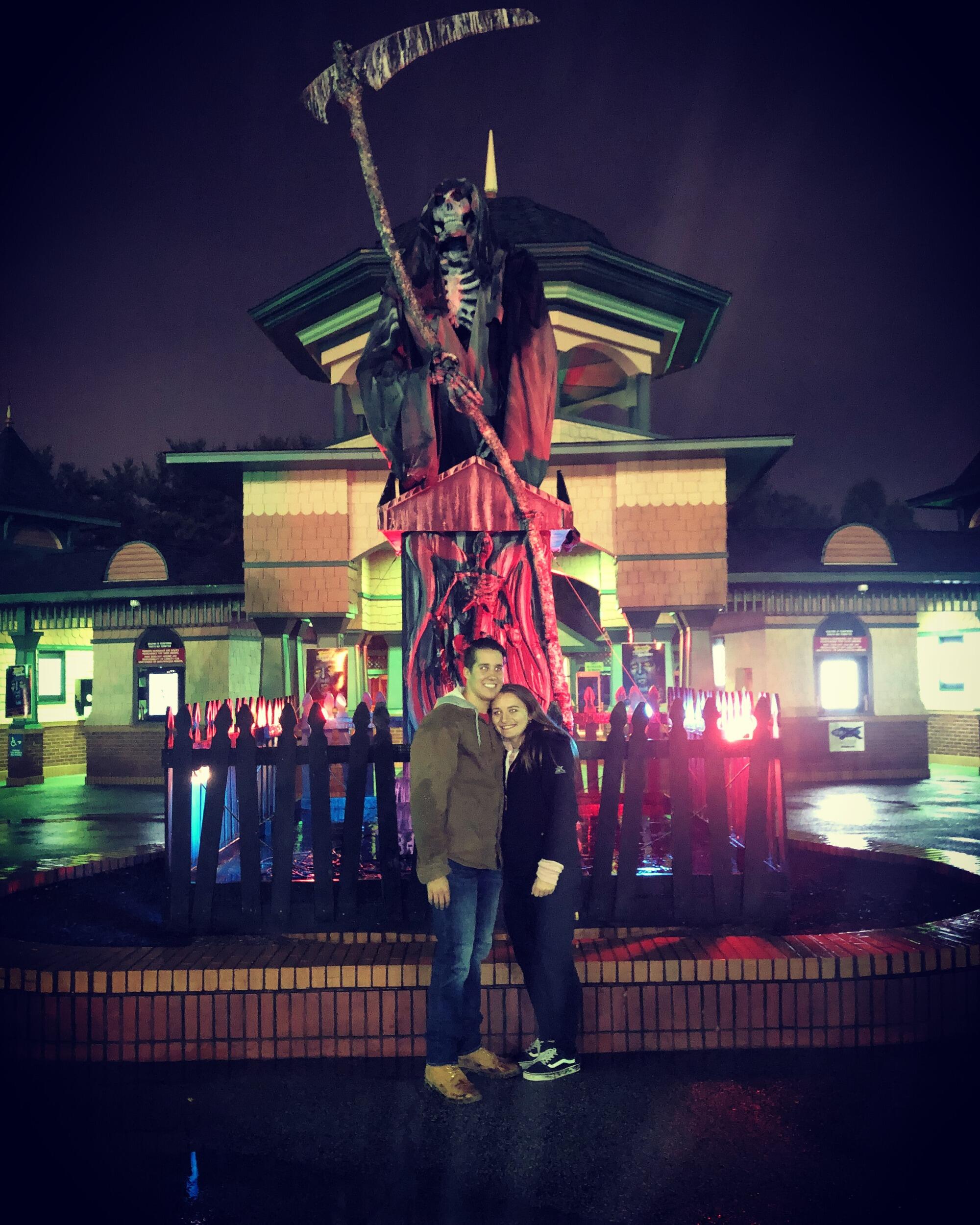 Our first date at Kennywood!