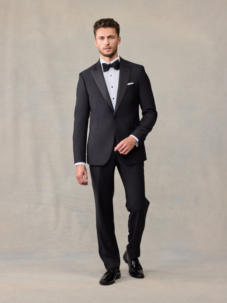 The Black Tux peak lapel tuxedo