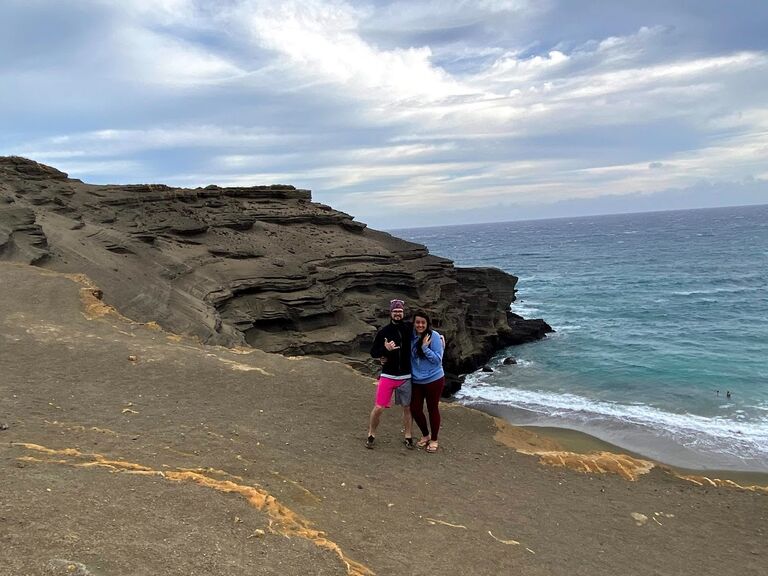 Green Beach, Big Island, Hawaii