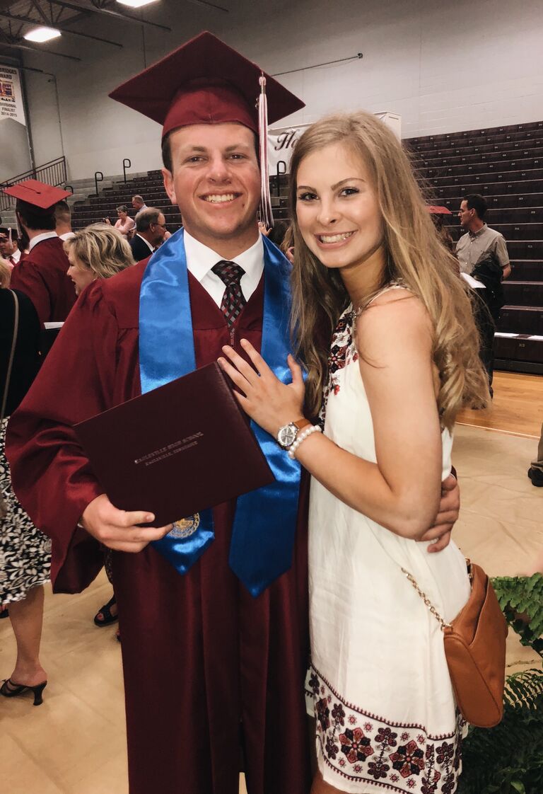 Celebrating Lyt's HighSchool graduation