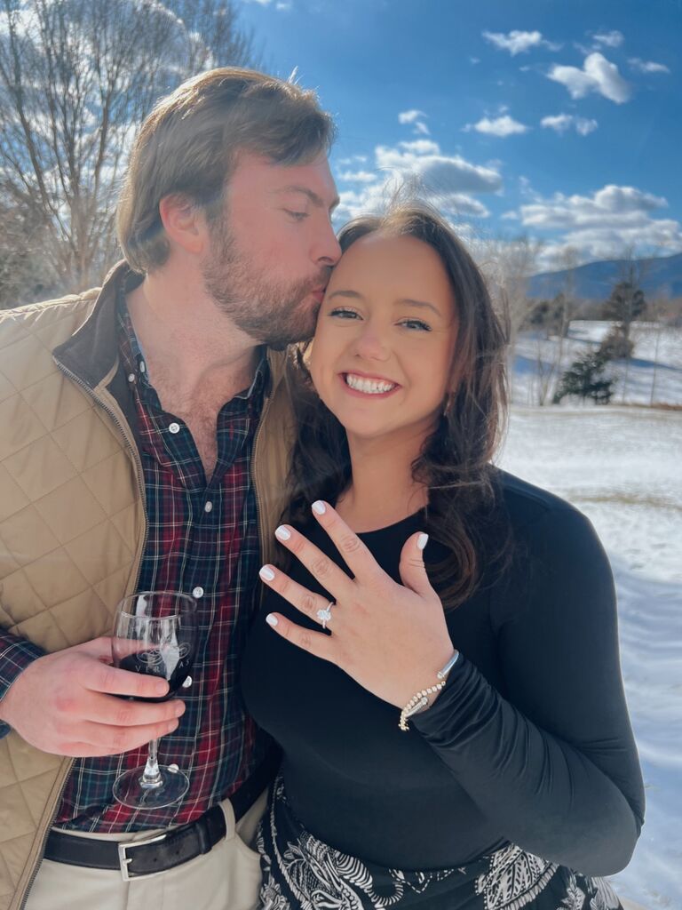 Brett proposed the day after Kate's birthday in Charlottesville with all of Kate's closest friends. The best day yet!!!