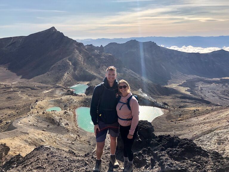 Hiking around Mt. Doom from LOTR from New Zealand - NZ