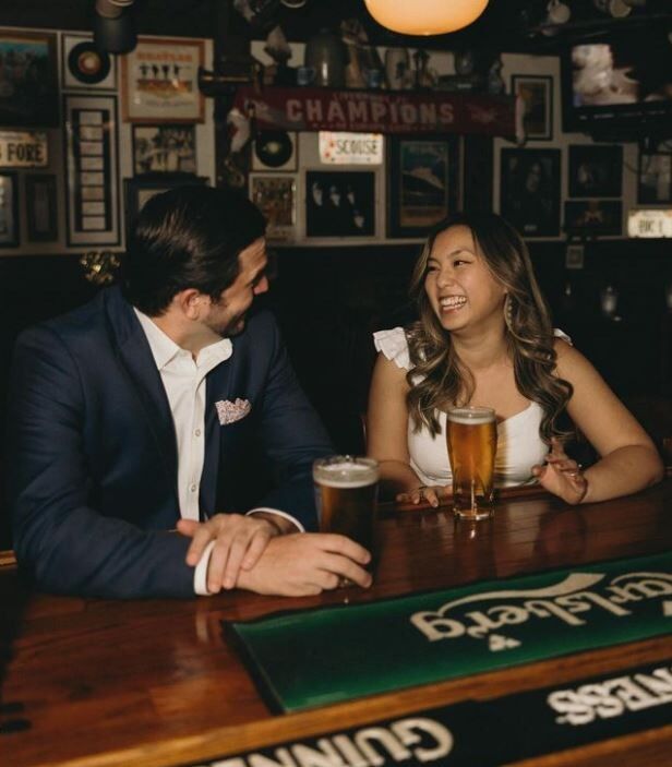 Lan and Andrew's photoshoot for the engagement, getting excited for the big day - August 9, 2025!