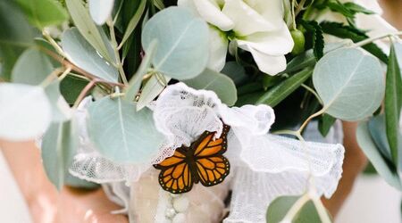 Feather Butterflies 6 Monarch Butterfly Embellishments in Orange and Black  Artificial Butterflies, Flower Crown, Hair Accessories, Wreath 