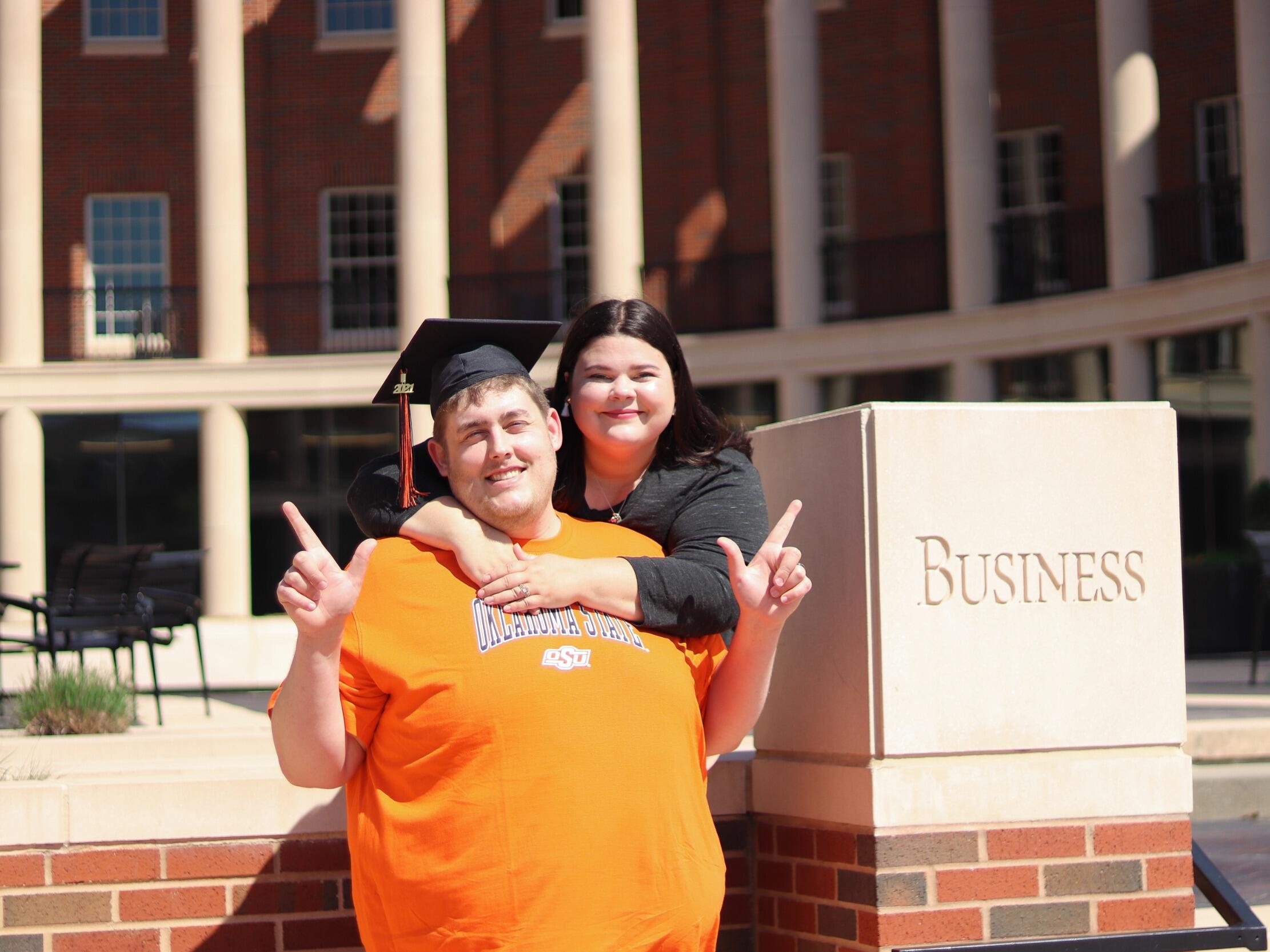 Zach graduated college!