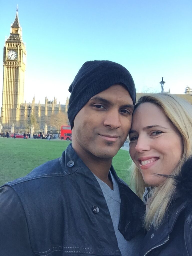 Onans first trip to England! 