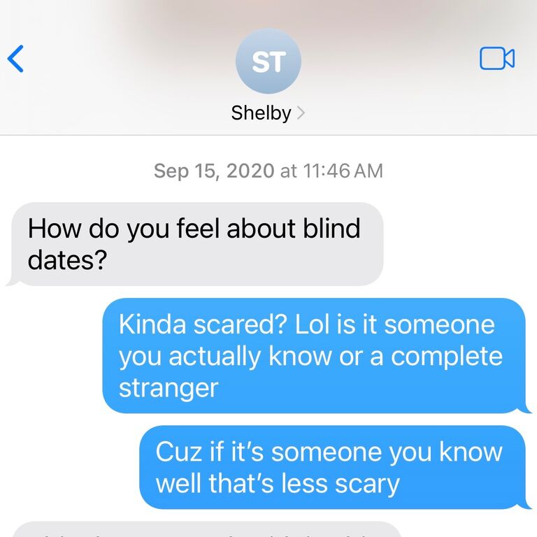 Lillian's childhood friend Shelby, sends a text asking her what she thinks about blind dates. Unbeknownst to Lillian and Steve, her friend, as well as Steve's dad, think they would make a good match and want to set them up on a blind date. 