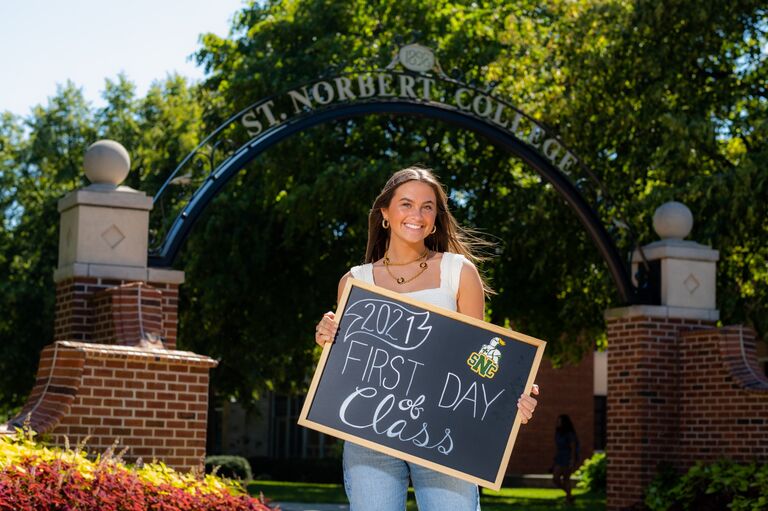 Lydia started her senior year, Timmy started his master's classes!