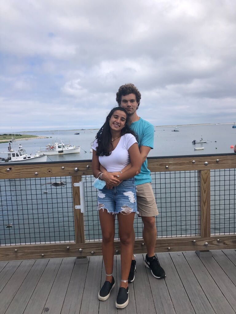 Chatham, MA | Our first Cape trip. Andrew got pooped on immediately after this photo. By a seagull, to clarify 