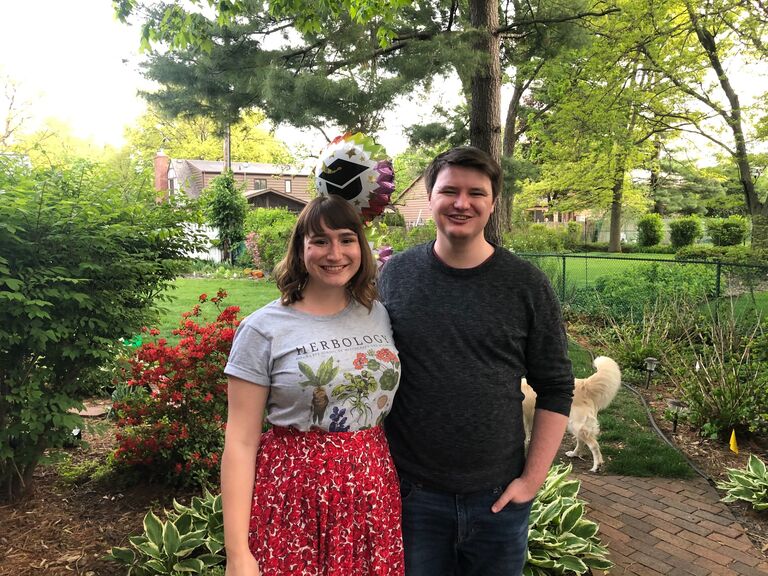 Celebrating Thomas's birthday and graduation weekend.