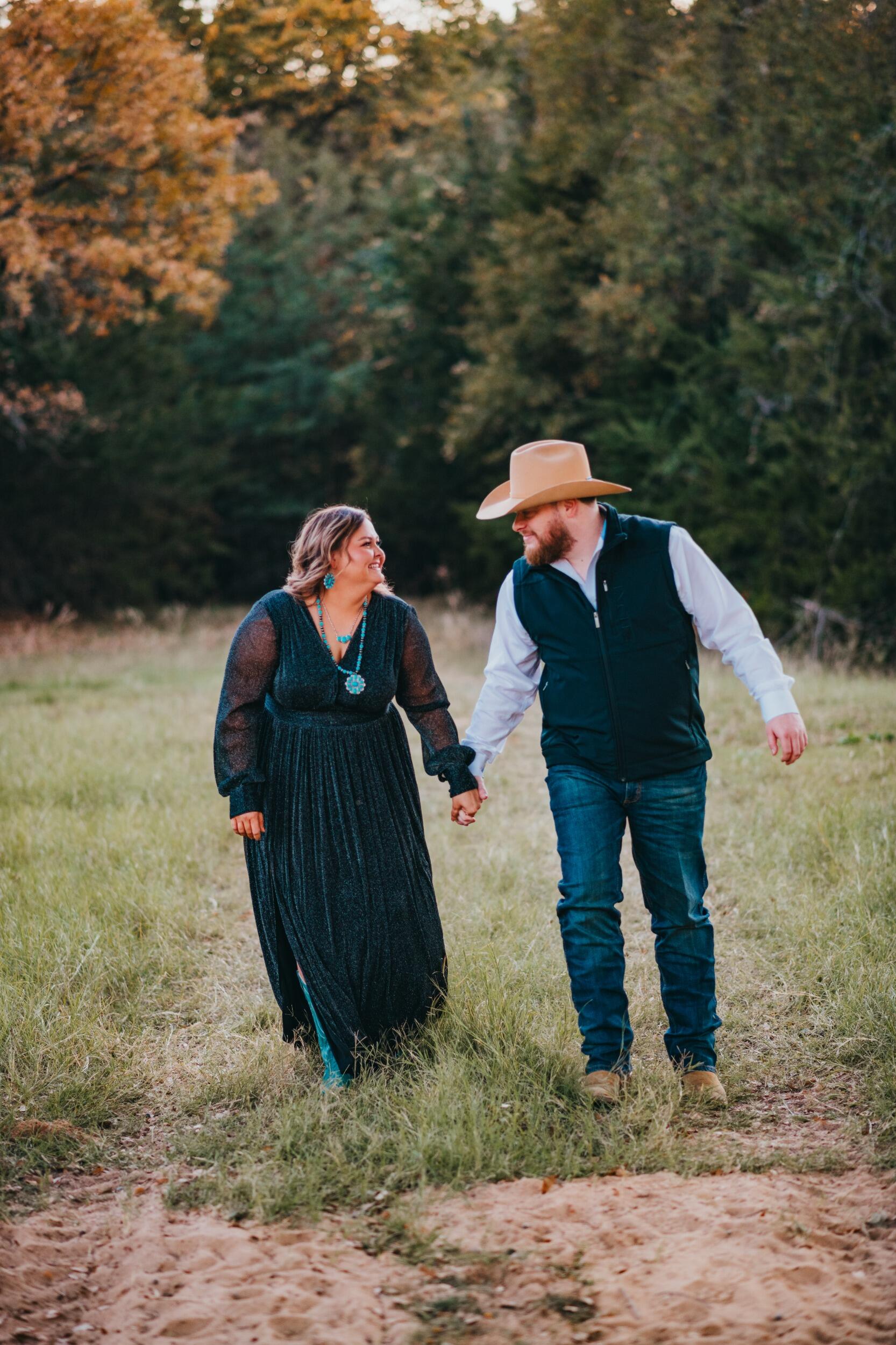 Engagement pictures and realization setting in. They are getting married!