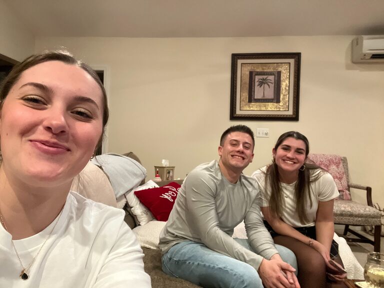Their first picture together was Christmas 2023!