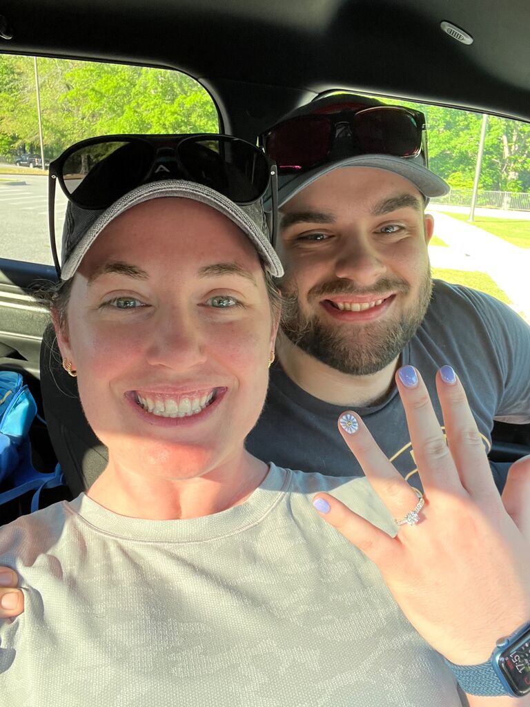 ENGAGED! When you know, you know.  We both knew we wanted to spend forever together.