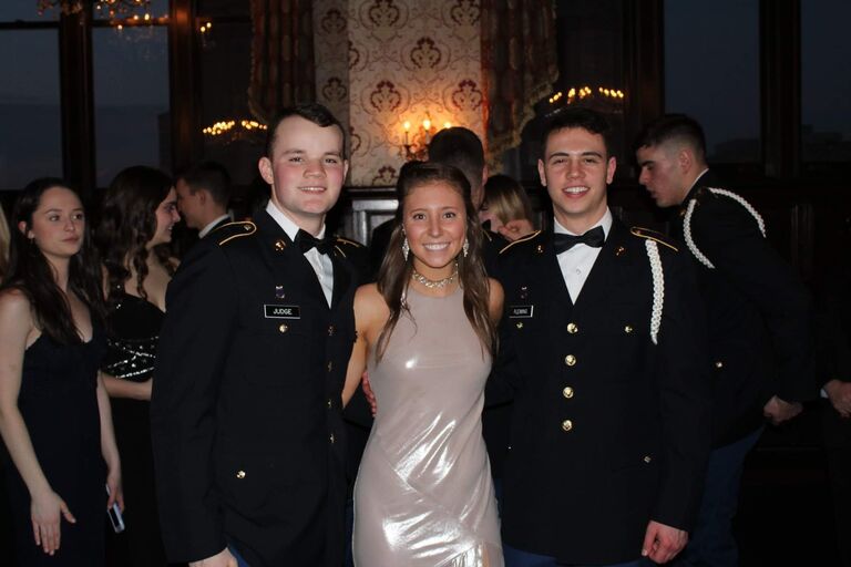 Military Ball freshman year...just friends